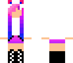 coloured panda skin