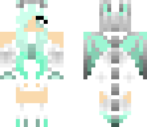 mint dragon girl