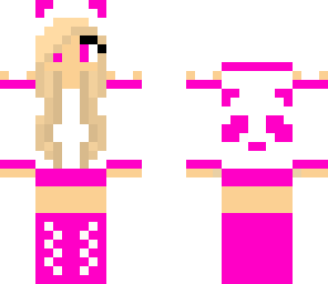 pink panda girl