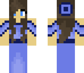 blue prom dress