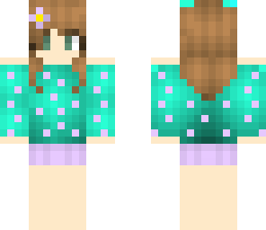 girl with pigtails