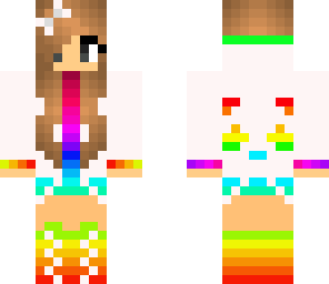 rainbow panda girl
