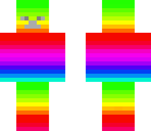 rainbow skin