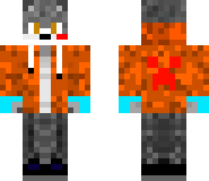 orange wolf