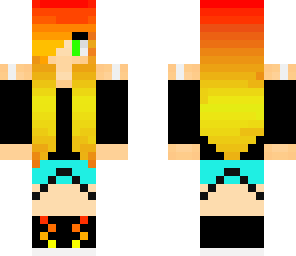 flame girl