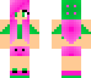 cute watermelon beret girl