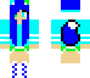 blue green fox