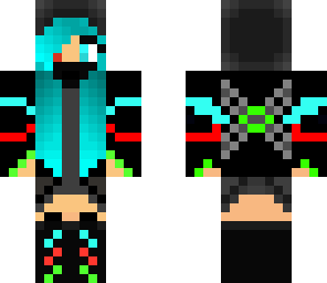 blue hair assassin