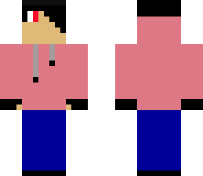 pink hoodie guy