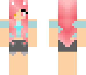 pink hair