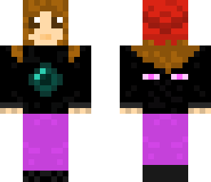 minecraft gamer girl