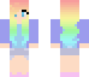 rainbow hair