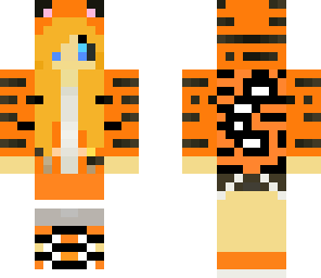 cute girl tiger
