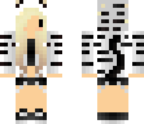 white tiger girl weird eyes fix