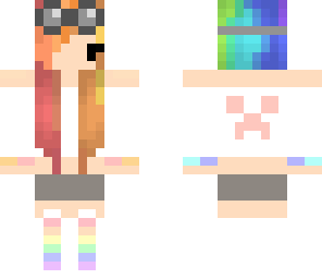 cute rainbow chibi