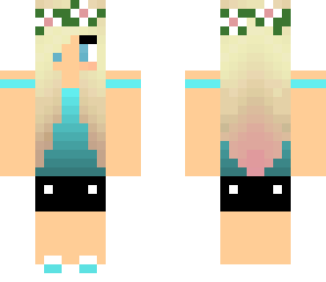 teal girl