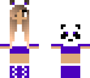 dark purple panda