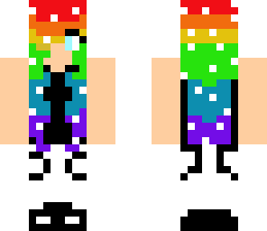 rainbow girl
