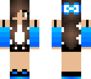 blue girl