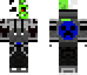half creeper half panda