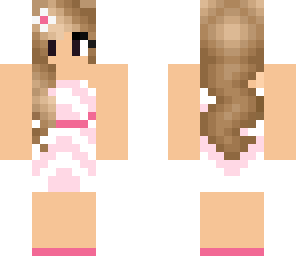 cute summer pink dress