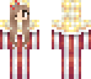 bow edit popcorn girl
