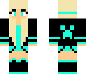 blue girl