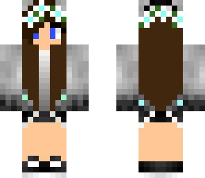 brown haired girl-cute
