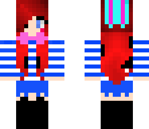 toy bonnie girl with red hair