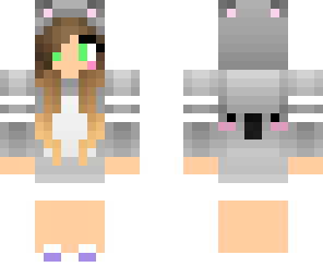 edit of cute girl with koala sweater