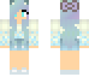 edit of girl with purple and blue hair