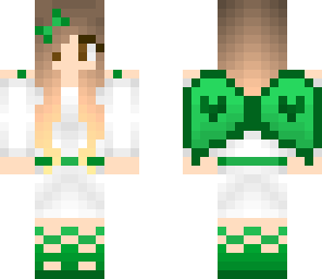green angel girl