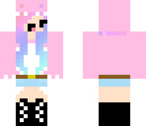 pink dino girl