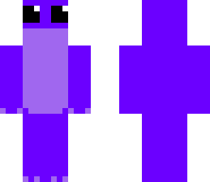 kawaii purple frog