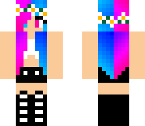 cute 2 tone girl