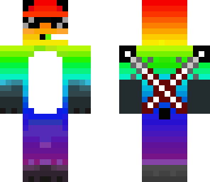ninja panda gamer rainbow