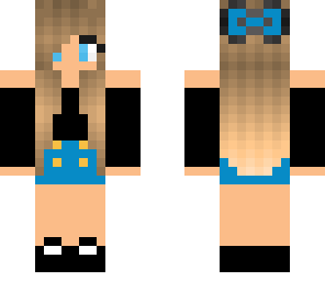blue bow