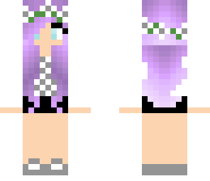 lilac winter girl