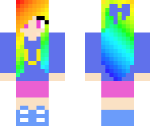 rainbow dash equestrian girl
