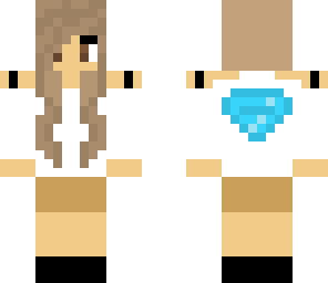 cute skin with a diamond
