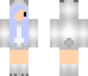 chibi polarbear girl