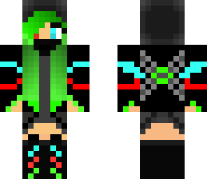 green hair assassin