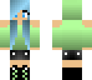 green girl
