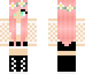 pink hair beauty