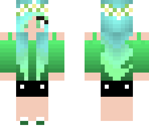 green and blue