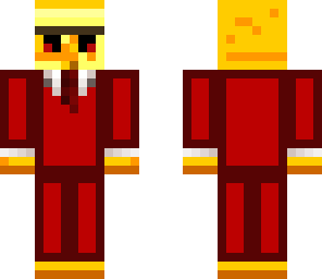 golem in a red suit