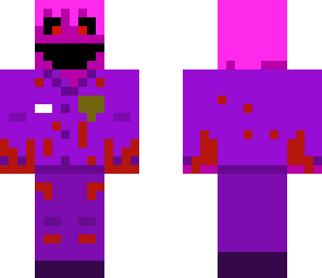 hombre morado