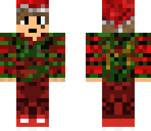 christmas boy w headset black eyes