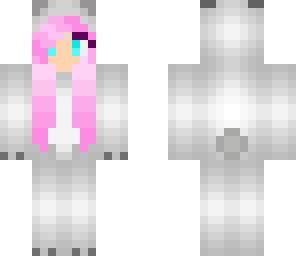 pink polar bear