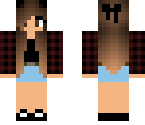 plaid girl